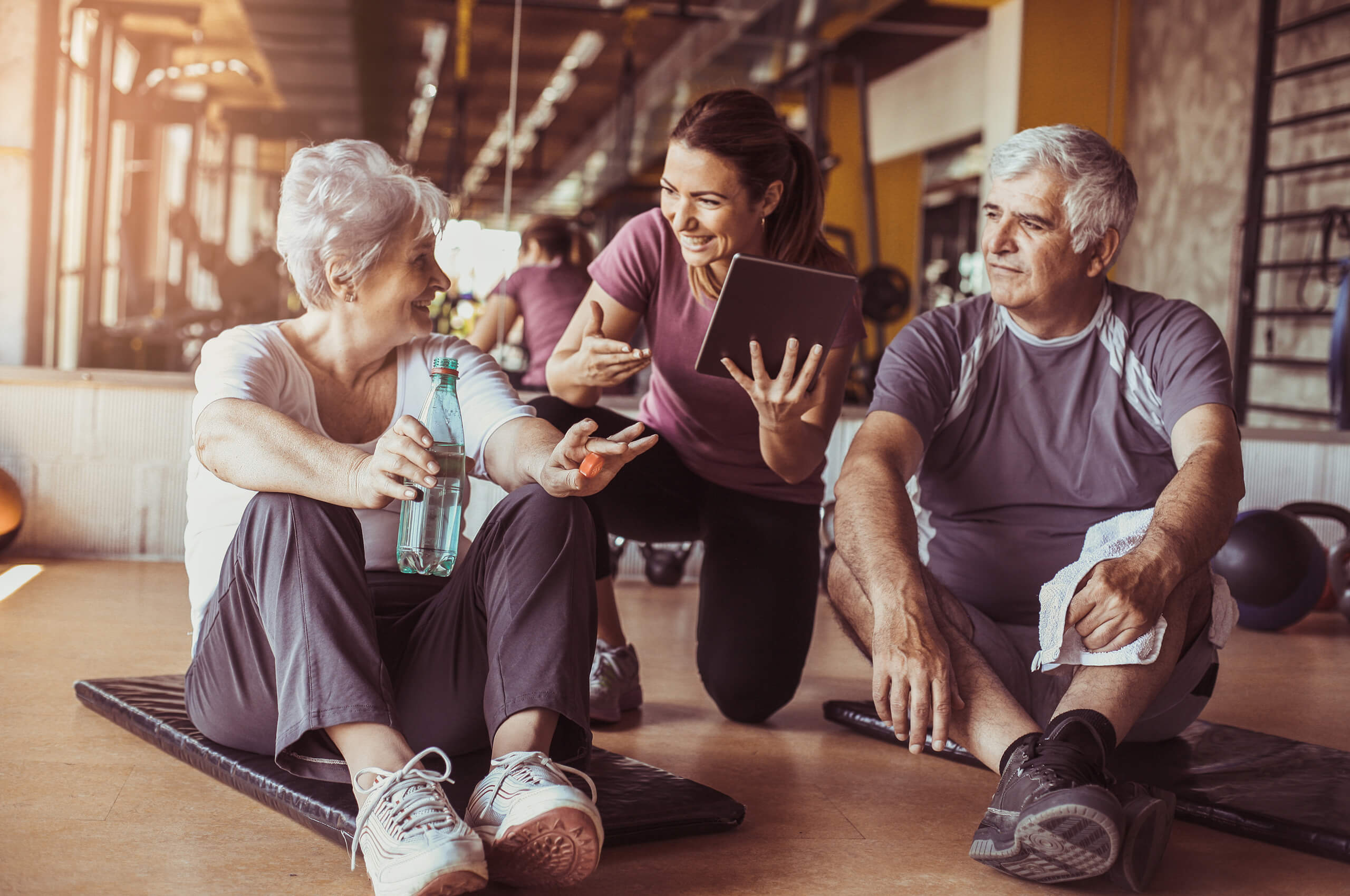 Fitnesstraining im San-Fit